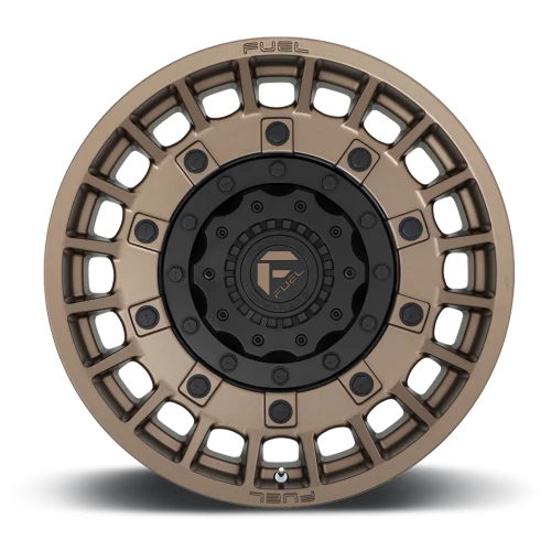 Fuel Militia D725 17x9 +1 6x135mm 106.1mm Matte Bronze