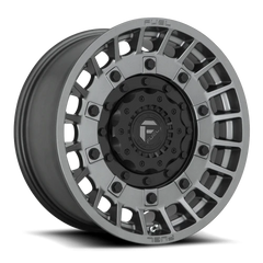 Fuel Militia D726 20x10 -18 8x180mm 124.3mm Matte Gunmetal
