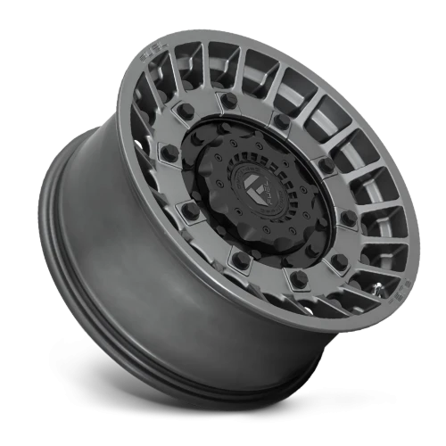Fuel Militia D726 17x9 +1 5x114.3mm 78.1mm Matte Gunmetal