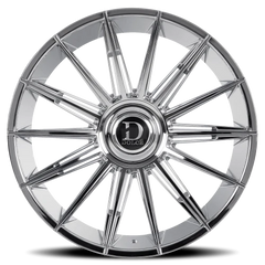 Dolce Luxury Mirelli C 24x9 +15 5x115mm 74.1mm Chrome
