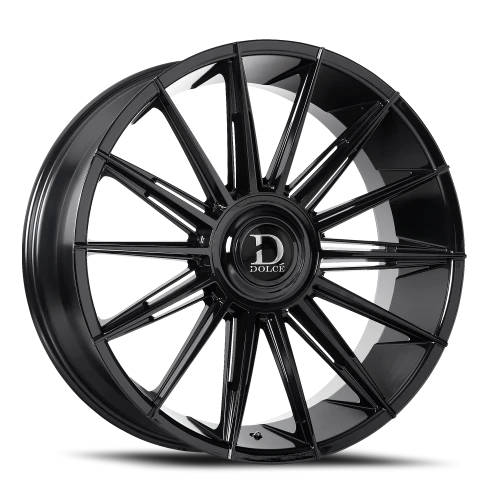 Dolce Luxury Mirelli GB 24x10 +20 6x135mm 87.1mm Gloss Black