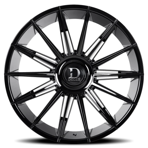Dolce Luxury Mirelli GB 24x9 +35 5x112mm 73.1mm Gloss Black