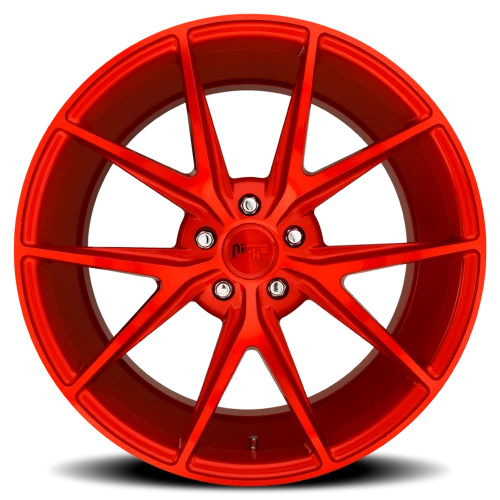 Niche Misano M186 20x9 +35 5x114.3mm 72.6mm Gloss Red