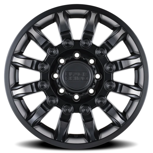 Black Rhino Mission 20x9 +6 8x165.1mm 122.1mm Matte Black Machined Tinted Spokes