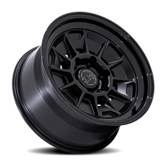 Black Rhino Mondo BR021 MB 17x8.5 -10 6x139.7mm 106.1mm Matte Black Gloss Black Lip