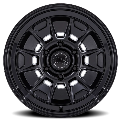 Black Rhino Mondo BR021 MB 17x8.5 -10 6x139.7mm 106.1mm Matte Black Gloss Black Lip