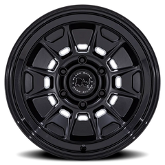 Black Rhino Mondo BR021 MB 17x8.5 -10 6x139.7mm 106.1mm Matte Black Gloss Black Lip