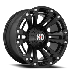 XD Series Monster 3 XD851 SB 20x9 +18 8x165.1mm 125.5mm Satin Black