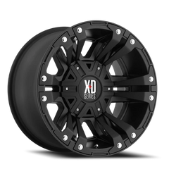 XD Series Monster II XD822 MB 17x9 -12 8x165.1mm 130.81mm Matte Black