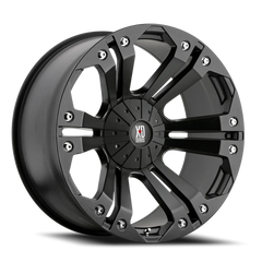 XD Series Monster XD778 MB 18x9 -12 8x170mm 125.5mm Matte Black