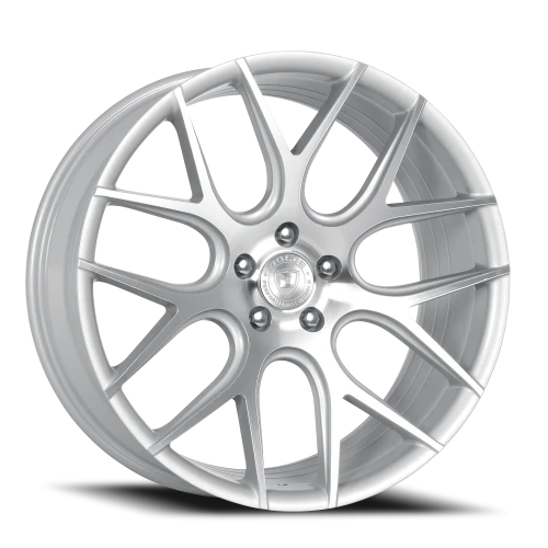 Dolce Performance Monza GSF 20x10 +40 5x114.3mm 73.1mm Gloss Silver Machined Face