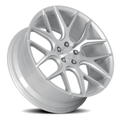 Dolce Performance Monza GSF 20x10 +40 5x114.3mm 73.1mm Gloss Silver Machined Face