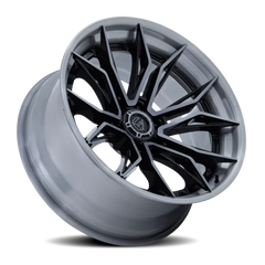 Fuel Mutiny FC404BT 20x9 +20 6x139.7mm 106.1mm Gloss Black Brushed Dark Tint
