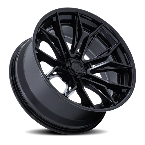 Fuel Mutiny FC404MX 22x10 -18 6x135mm 87.1mm Matte Black Gloss Black Lip