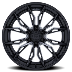 Fuel Mutiny FC404MX 20x9 +20 6x135mm 87.1mm Matte Black Gloss Black Lip