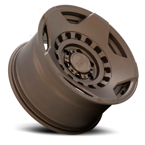 Black Rhino Muzzle BRZ 17x9 -18 5x127mm 71.6mm Matte Bronze