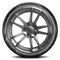 Continental Sportcontact 7 Tires 265/35ZR21 XL  Contisilent MO1