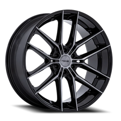 Niche NC280 Prodigy 6 BT 26x10 +25 6x135mm 87.1mm Gloss Black Dark Tinted Clear
