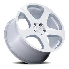 Rotiform NUE RC200 GSM 20x10 +40 5x120mm 65.07mm Gloss Silver Machined Face