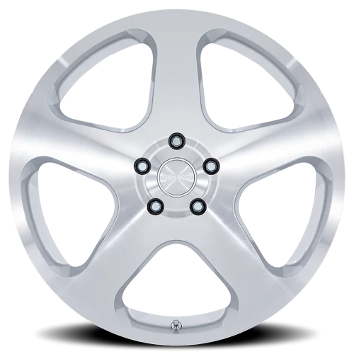 Rotiform NUE RC200 GSM 20x10 +40 5x120mm 65.07mm Gloss Silver Machined Face
