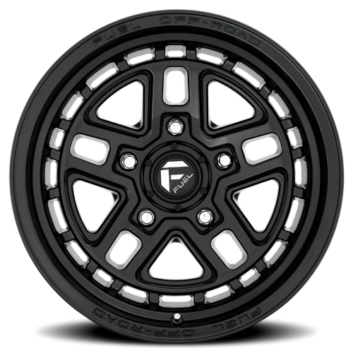Fuel Nitro D667 17x9 -12 5x127mm 71.5mm Matte Black