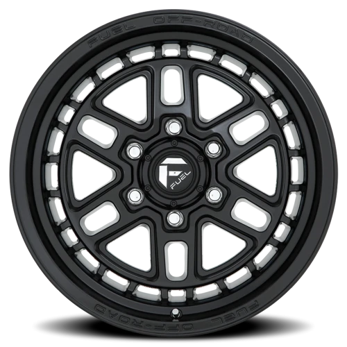 Fuel Nitro D667 17x9 +1 6x139.7mm 106.3mm Matte Black