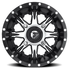 Fuel Nutz UTV D541 14x7 +13 4x110mm 79.3mm Black Machined