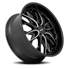 DUB OG S263 22x9.5 +25 6x139.7mm 106.1mm Gloss Black Milled