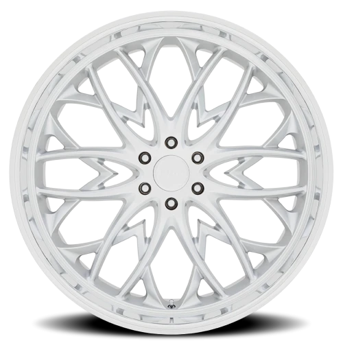 DUB OG S264 26x10 +25 6x139.7mm 106.1mm Silver Diamond Cut Lip