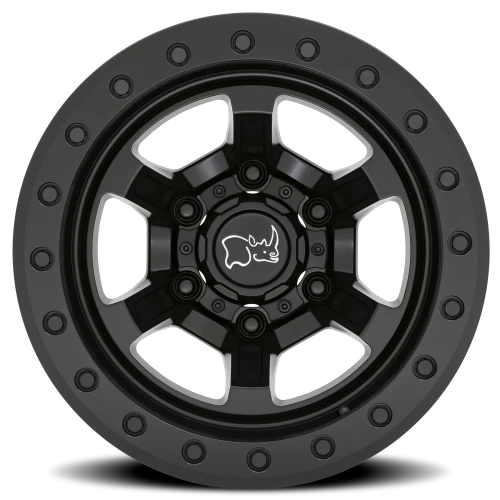 Black Rhino Offshoot Beadlock MB 15x10 -38 6x139.7mm 112.1mm Matte Black