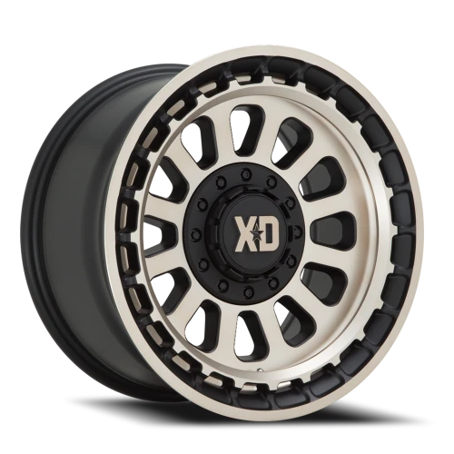 XD Series Omega XD856 SB-BT 20x10 -18 6x135mm 106.1mm Satin Black Bronze Tint