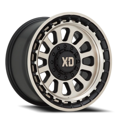XD Series Omega XD856 SB-BT 17x9 +0 6x135mm 106.1mm Satin Black Bronze Tint