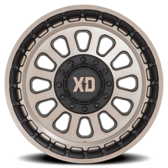 XD Series Omega XD856 SB-BT 20x10 -18 8x170mm 125.1mm Satin Black Bronze Tint
