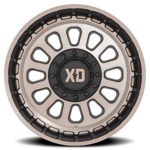 XD Series Omega XD856 SB-BT 17x9 +18 6x135mm 106.1mm Satin Black Bronze Tint