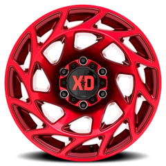 XD Series Onslaught XD860 RD 20x12 -44 8x165.1mm 125.1mm Candy Red