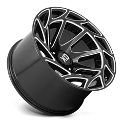 XD Series Onslaught XD860 GB-M 20x10 -18 6x139.7mm 106.1mm Gloss Black Milled
