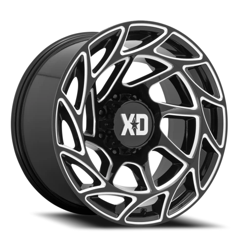 XD Series Onslaught XD860 GB-M 22x12 -44 8x170mm 125.1mm Gloss Black Milled