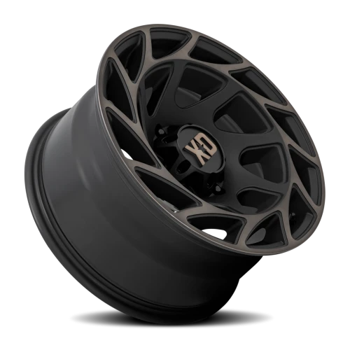 XD Series Onslaught XD860 BZ 17x9 -12 6x139.7mm 106.1mm Satin Black Bronze Tint