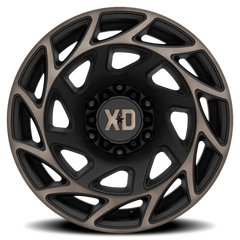 XD Series Onslaught XD860 BZ 17x9 +0 6x120mm 66.9mm Satin Black Bronze Tint