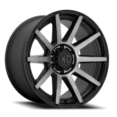 XD Series Outbreak XD847 SBGT 18x9 +12 5x139.7mm 78.1mm Satin Black Gray Tint