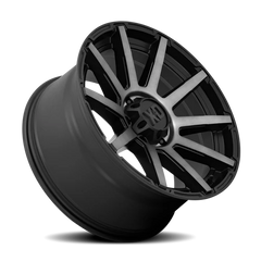 XD Series Outbreak XD847 SBGT 20x9 +18 5x150mm 110.5mm Satin Black Gray Tint