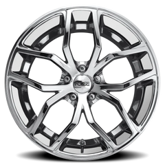 Foose Outcast F148 20x10 +40 5x120mm 72.6mm Chrome