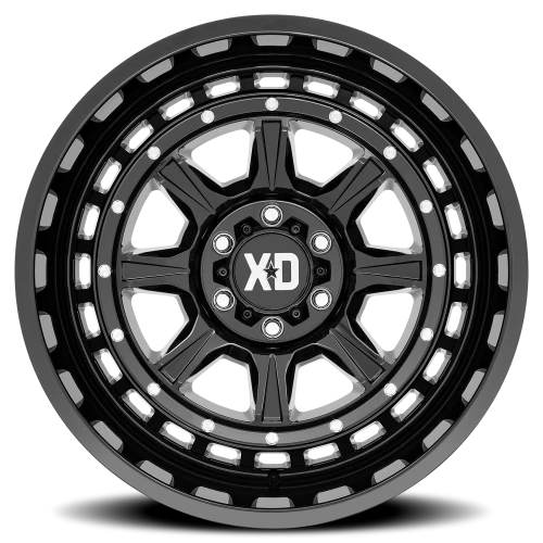 XD Series Outlander XD866 GB 20x10 -18 8x165.1mm 125.1mm Gloss Black