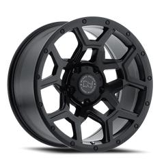 Black Rhino Overland 17x8 +35 5x120mm 76.1mm Matte Black