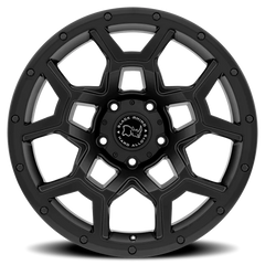 Black Rhino Overland 18x8 +48 5x160mm 65.1mm Matte Black