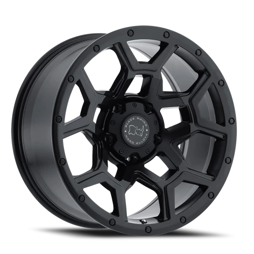 Black Rhino Overland 20x9.5 -18 6x139.7mm 112.1mm Matte Black