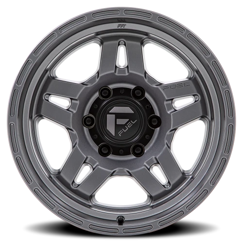 Fuel Oxide D801 18x9 -12 5x127mm 71.5mm Matte Gunmetal