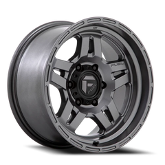 Fuel Oxide D801 17x9 -38 6x139.7mm 106.1mm Matte Gunmetal