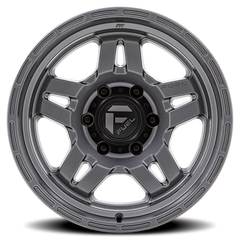 Fuel Oxide D801 18x9 +1 6x139.7mm 106.1mm Matte Gunmetal