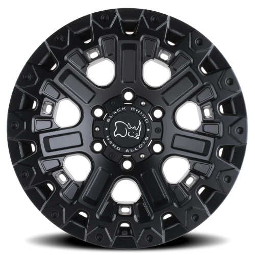 Black Rhino Ozark BK 17x9.5 +12 6x114.3mm 76.1mm Matte Black